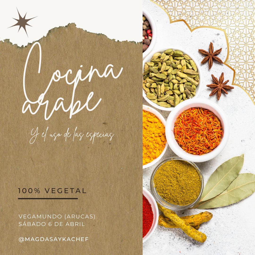 6 de Abril: Taller de Cocina Árabe y el uso de las especias